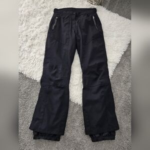 Obermeyer Ski Snowboard Pants Ladies Size 10. Black. Adjustable. Waterproof. Goo